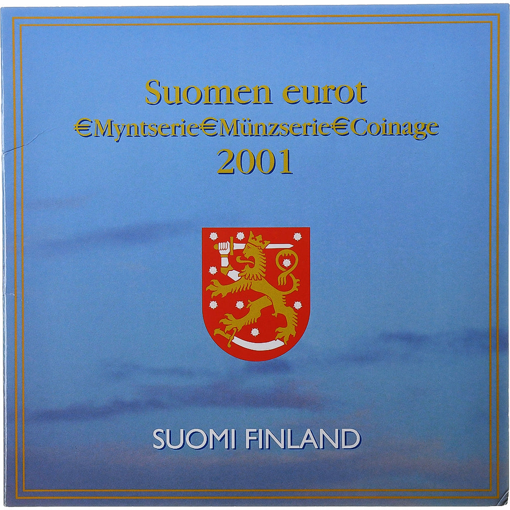 Fínsko, 
  
  Setze 1 ct. - 2 eurá, 
  
  2001