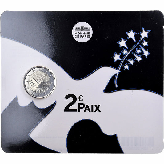 Francúzsko,
 
 2 eurá,
 
 Friedena v Európe