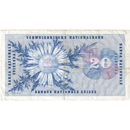 Švajčiarsko,
 
 20 Frankena,
 
 1964-12-23