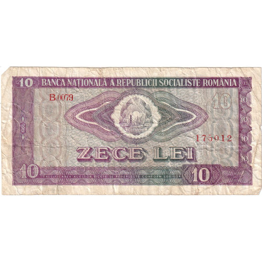 Rumunsko,
 
 10 Lei,
 
 VF (20-25)