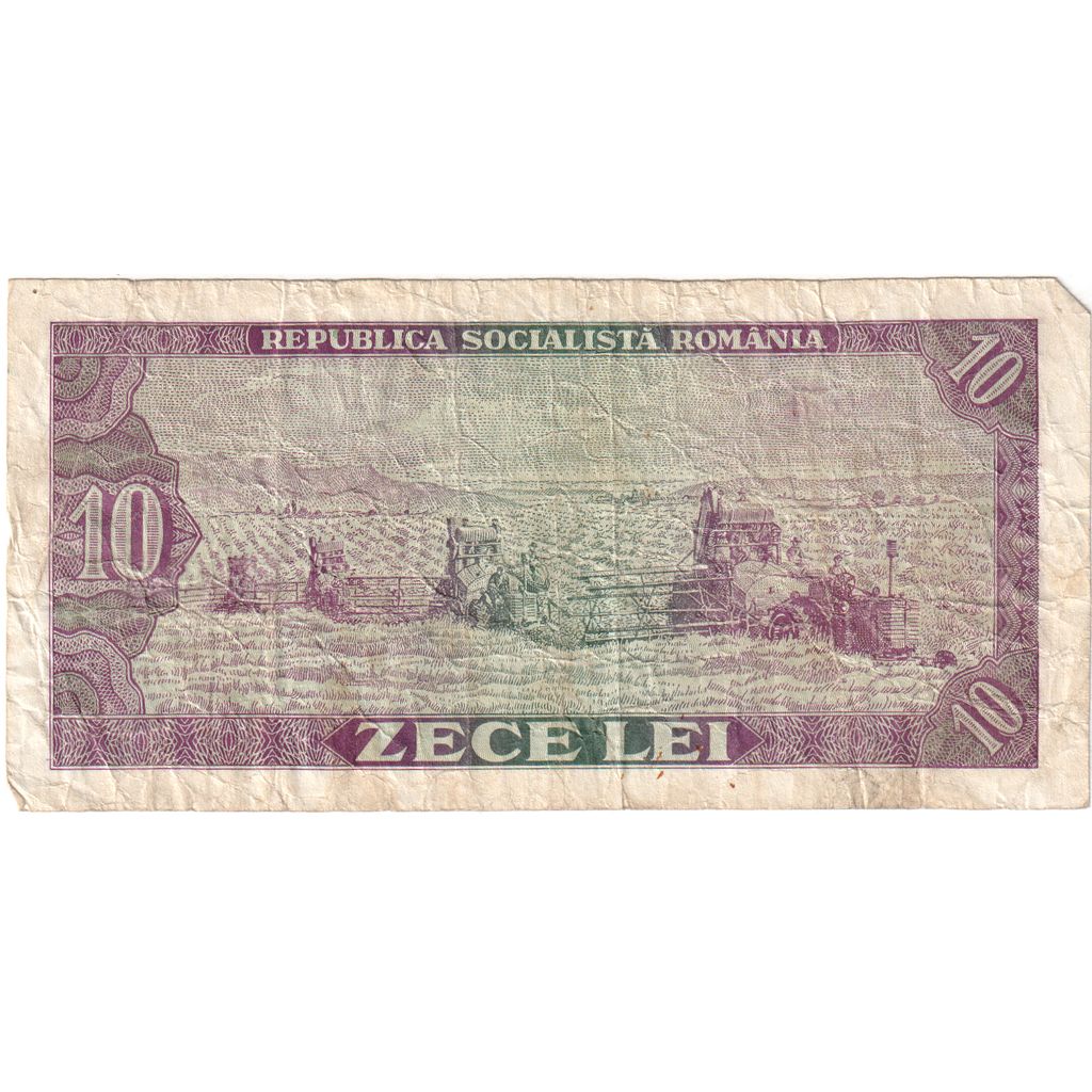 Rumunsko,
 
 10 Lei,
 
 VF (20-25)