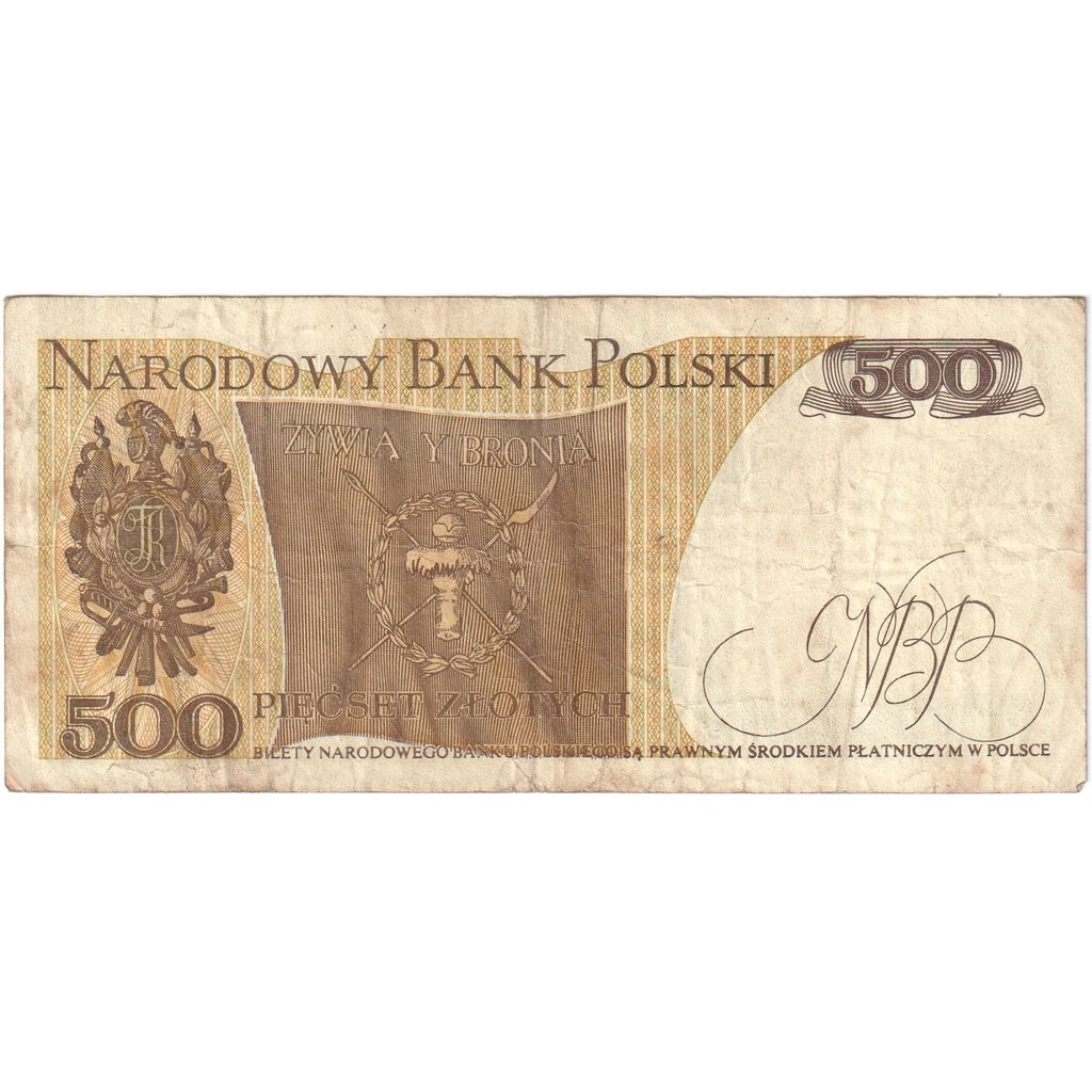 Poľsko,
 
 500 zlotých,
 
 VF (20-25)