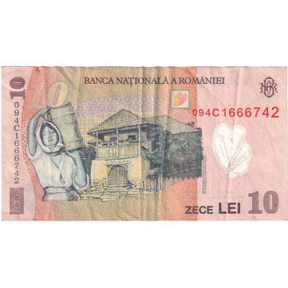 Rumunsko,
 
 10 Lei,
 
 2008-12-01