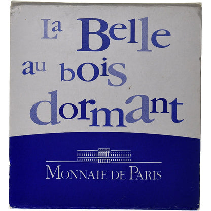 Francúzsko, 
  
  1-1/2 eura, 
  
  La Belle au bois ruht