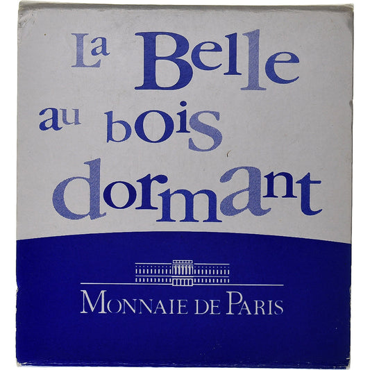 Francúzsko, 
  
  1-1/2 eura, 
  
  La Belle au bois ruht