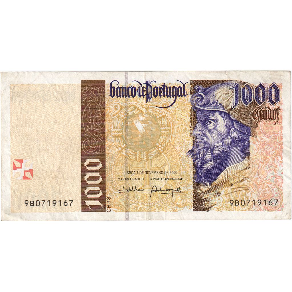 Portugalsko, 
  
  1000 escudo, 
  
  PE (40-45)
