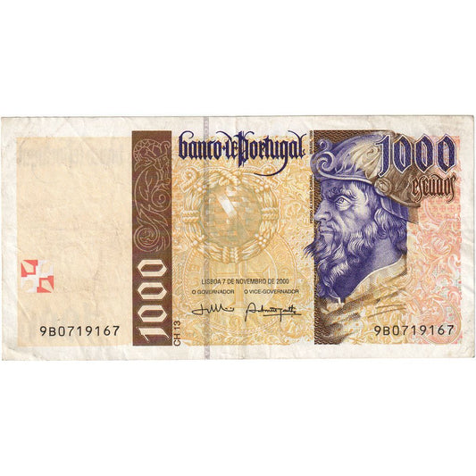 Portugalsko, 
  
  1000 escudo, 
  
  PE (40-45)