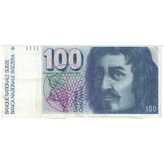bankovka,
 
 Švajčiarsko,
 
 100 frankov