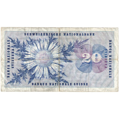 Švajčiarsko,
 
 20 Frankena,
 
 1965