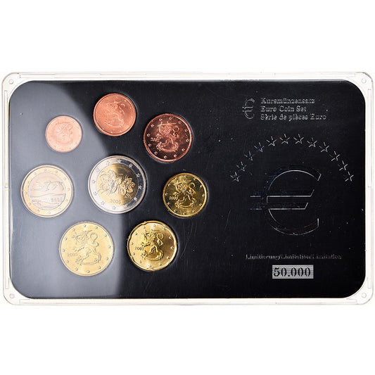 Fínsko, 
  
  Satz 1 cent 2 eurá, 
  
  2000-2005