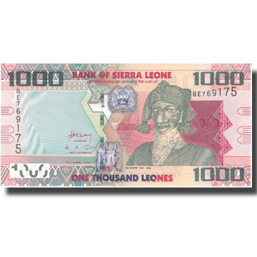 bankovka,
 
 sierra leone,
 
 1000 Leonov