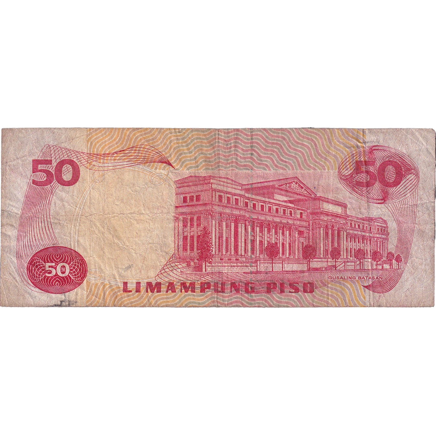 bankovka,
 
 Filipíny,
 
 50 Späť
