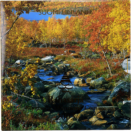 Fínsko, 
  
  Setze 1 ct. - 2 eurá + medaila, 
  
  Goldwashen