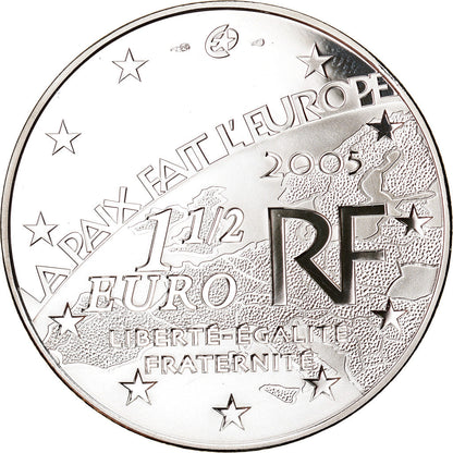 Francúzsko, 
  
  1-1/2 eura, 
  
  Ende des Two Weltkriegs